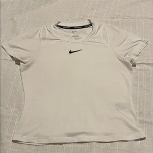 Nike Court Women's White Short Sleeve Dri-Fit Tee